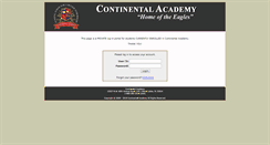 Desktop Screenshot of continentalacademy.net