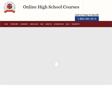 Tablet Screenshot of continentalacademy.com